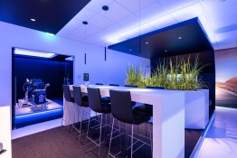 Interieur Experience center bij Nebim