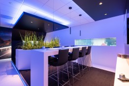 Interieur Experience center bij Nebim
